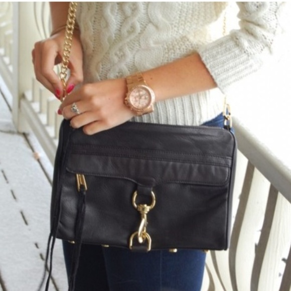 Rebecca Minkoff Handbags - LARGE Rebecca Minkoff MAC Crossbody + Bag/Tassels